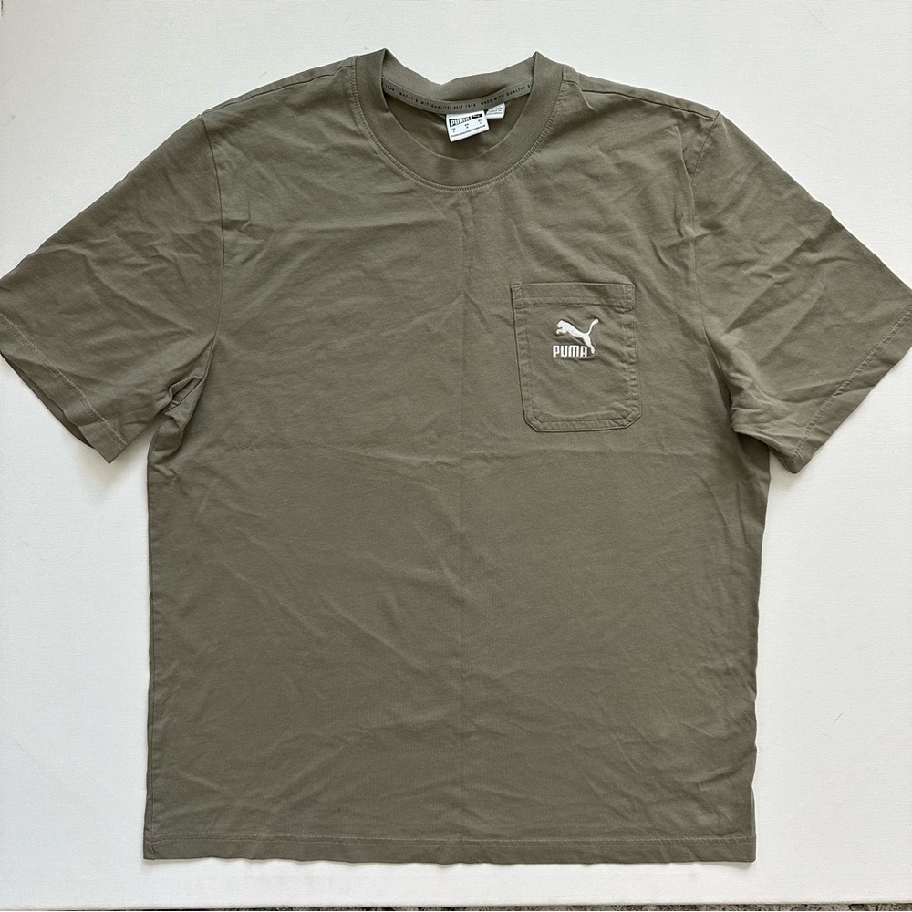 Puma Men's Classics Pocket T-Shirt Size L